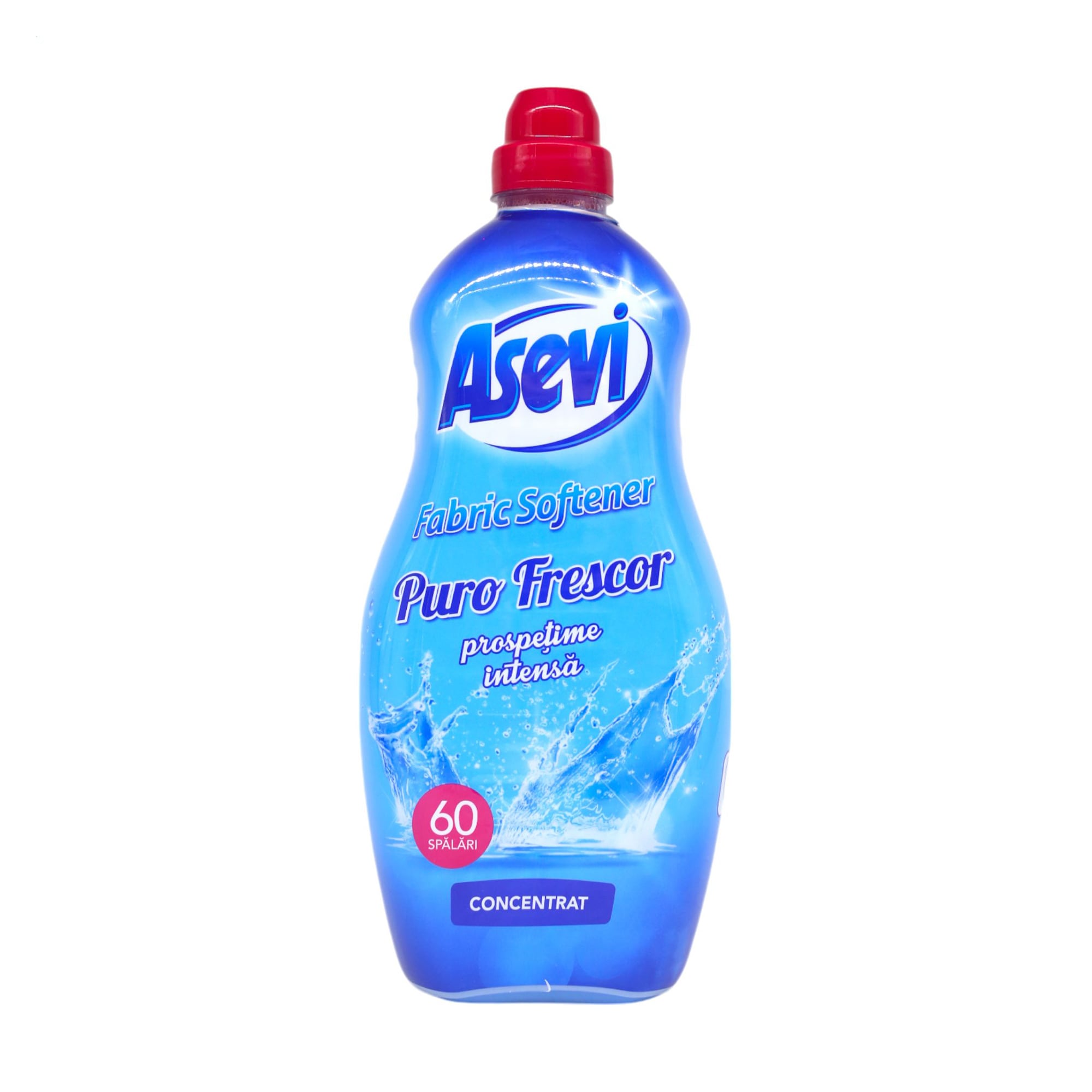 Концентрований кондиціонер для білизни Asevi Puro Frescor, 60 циклів прання, 1.5 л
